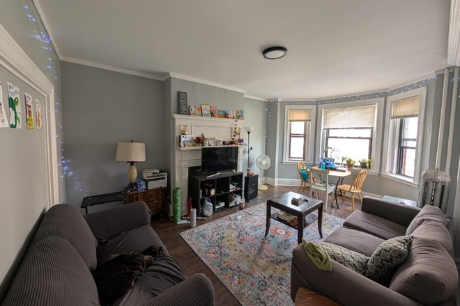 Living Room - 1 Bedroom available in a 4b/2ba in Allston, right on the B line