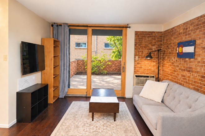 Living Room - 1b1b furnished unit at primary location, next to Main Campus and bus stations