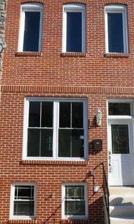Front of House Street View - 119 N Montford Ave. , private bed & bath close to campus, 1 block from Patterson Park