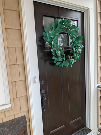 Separte Entrance - A Stoine through From Tufts & Davis Apartments