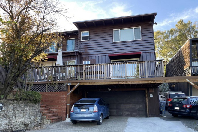 Front of house - Berkeley Hills Lefty Activist House