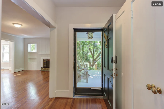 Entrance with view of deck - Walk to Campus from a Nice Single Family Home