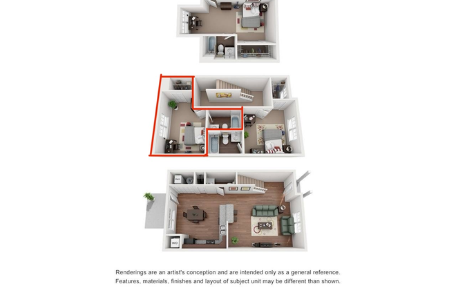 Floorplan - Spring 2026 The Heights Relet