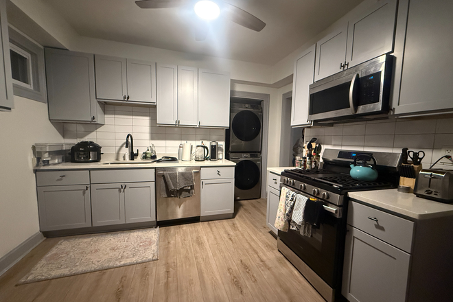 . - Newly renovated kitchen and bath, washer and dryer in unit, deck, prime location