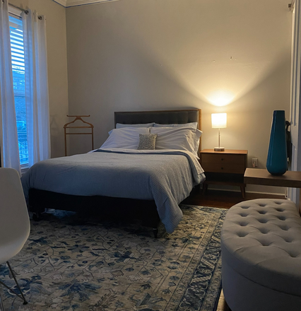 Bedroom - Furnished house near Freret St. ground floor bedroom w/ own bath