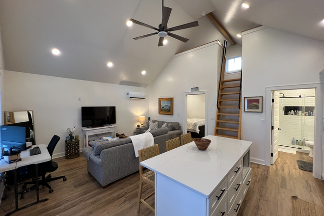 Living Room - New, Fully Furnished, All-Inclusive Cottage (2 minute drive from MUSC)