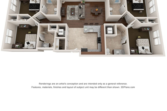 Floor plan - Urgent Sublease for Summer