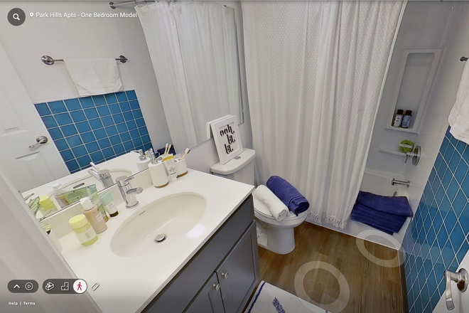 Bathroom - Park Hill Apartments, close to campus
