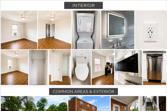 Let's connect to schedule a viewing! - Renovated 2br/1ba with in-unit laundry, free parking, balcony, 10 min drive to campus, near metro