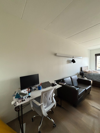 Desk/Loveseat - Studio Apartment on Campus