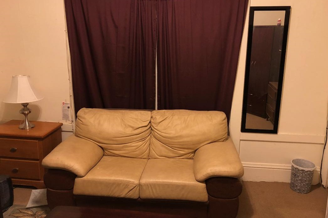 Twin bed, Table, Sofa etc. - Private Furnished room in two bed Apt.(Utilities included.)