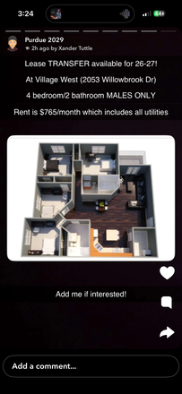 Layout - Village West Apartments