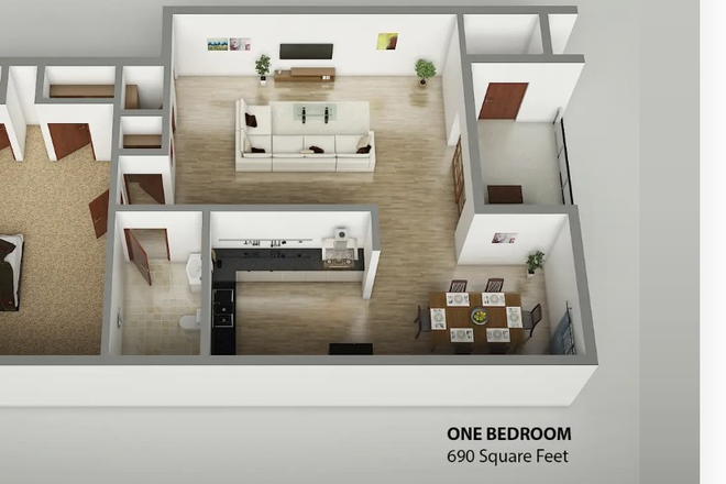 Floorplan - Eagles Walk Apartment