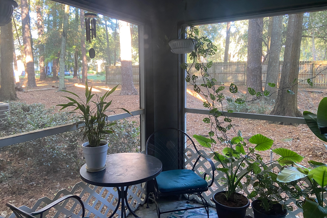 Backdoor, screened in patio - The Polos of Gainesville