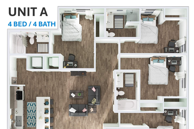 Floor Plan - The Nest on Sunset