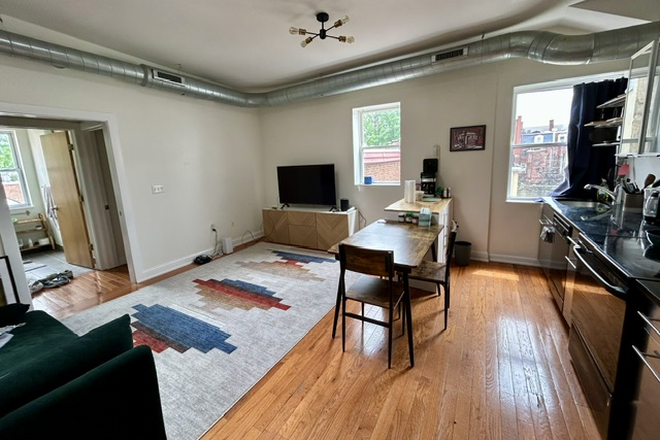 Livingroom/Kitchen - 2 Bedroom/2 Bath Unit, Conveniently Located Across from Alumni Hall! Apartments