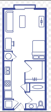 Floor plan - Lark Apartments