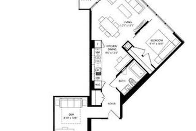 floor plan - Chaz Yorkville