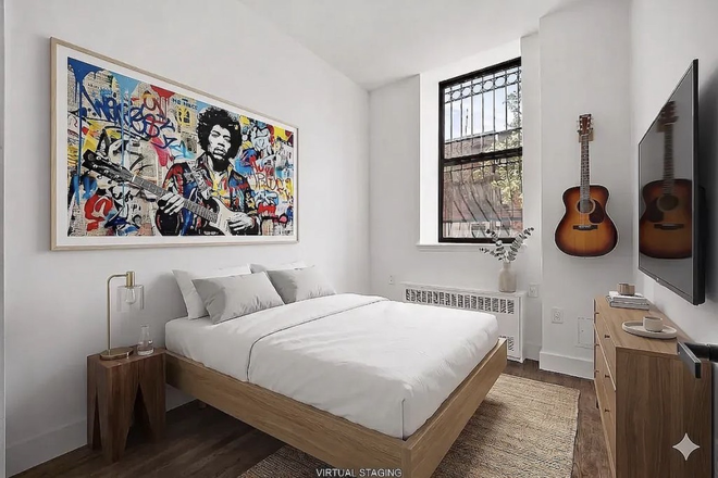 Bedroom - 597 Grand Ave #1K Apartments