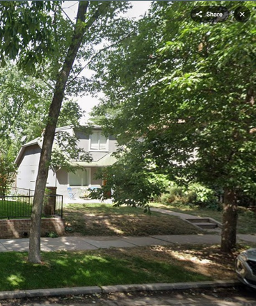 House viewed from Gaylord St. - East Wash Park House