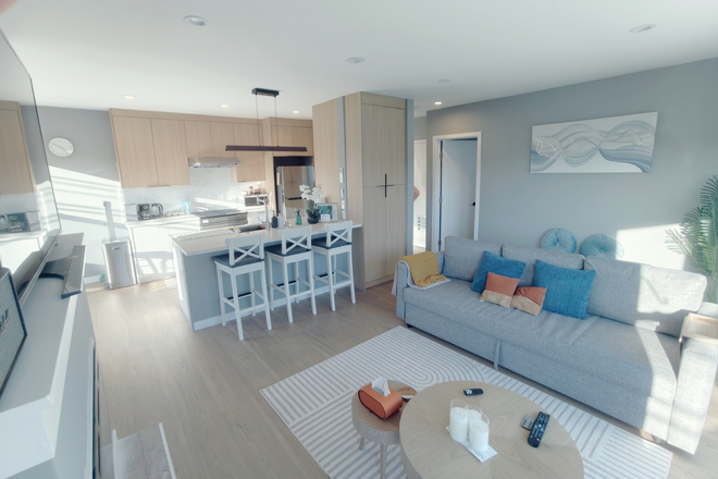 Living Room - Move-In Ready, Modern, Fully Renovated & Furnished Apartment