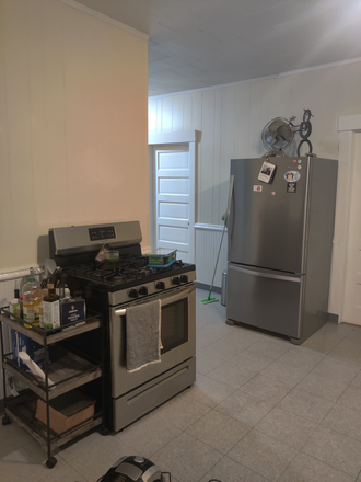 Kitchen - Downtown Salem minutes to train Apartments