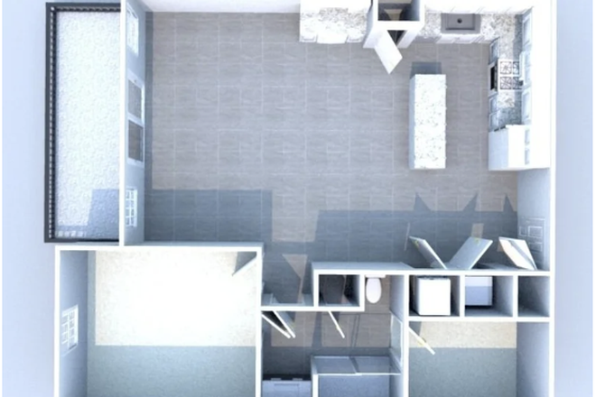 floor plan - Pullman Station Apartment