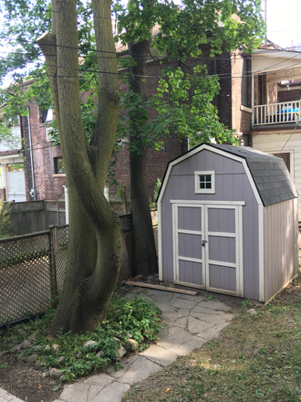 Part of Backyard - Annex Bathurst & Bloor Two Bedroom June 1st $2200 Utilities Included
