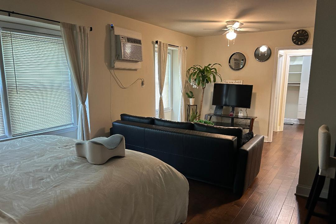 living space - Walk to campus! Enjoy this renovated, spacious studio!