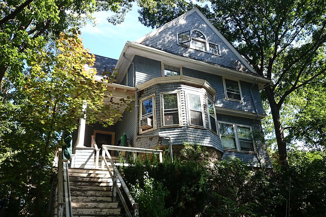 Exterior, more videos can be sent if interested - 4 bed, 2 ba, backyard!