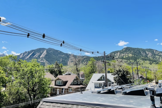 View - Boulder Townhouse