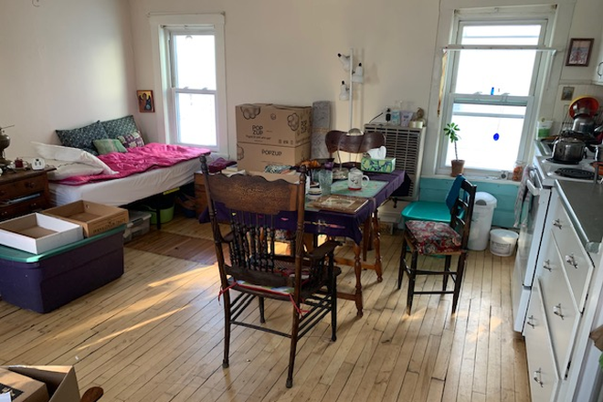 Living Space - Studio Walk Up Apartment