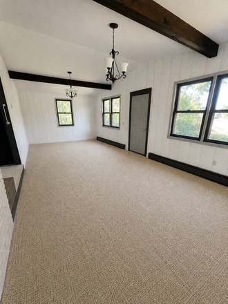 Living room - Will be furnished. - FIRST TWO WEEK FREE! 3 Bed/1 bath home in the heart of Wakefield!