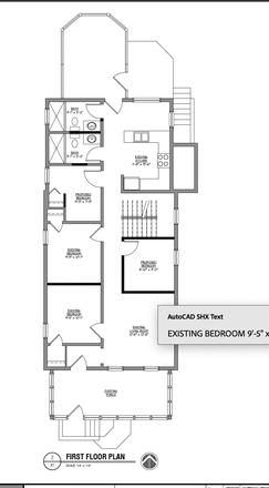 Main Floor Plan - Multiple Bedrooms in Newly Renovated House Walking Distance to Campus for Sublet
