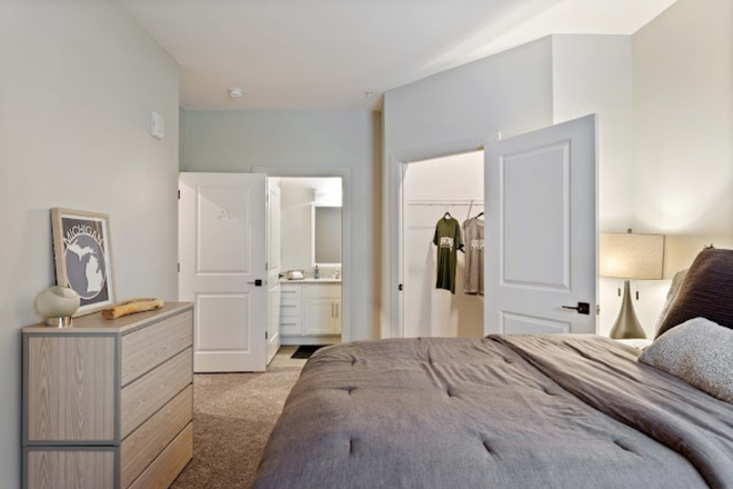 Bedroom - University Edge Student Living