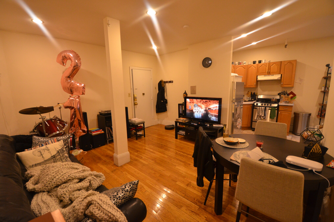 Living room - 2 Bed W/ Roof Deck! Available 9/1/26!