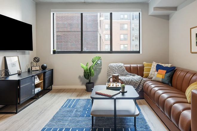 Living Room - Hub College Park Apartments – 2026–2027 Lease Takeover (NO WINDOW IN ROOM)