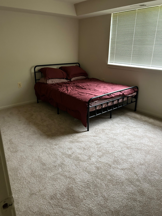 Bedframe (mattress and pillows not included) - Parkville Apartment Lease Takeover