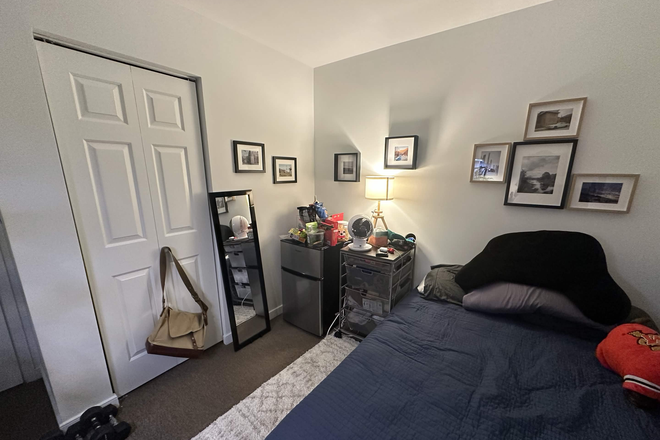 Bedroom Closet - South Campus Commons Building 3 Room 3310B - 4 Bed 2 Bath Apartment