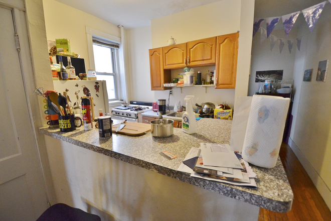 Kitchen - Affordable 3 Separate Bedroom Renovated and updated in Fenway area 9/1 No FEE