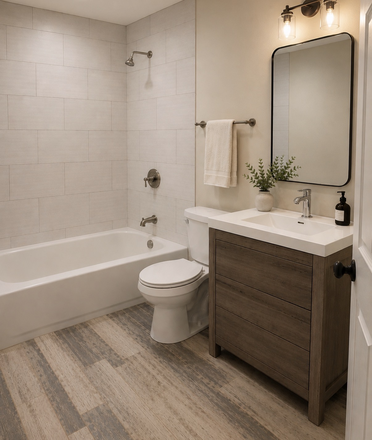 Connecting Bath upstairs - Awesome location no car required House