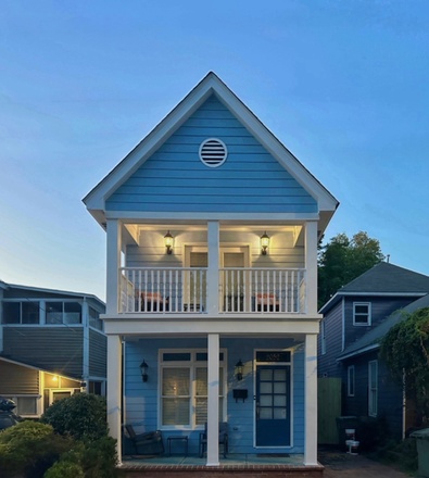 Front of the house - Carr Ave House