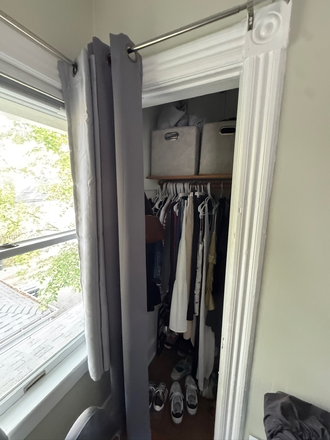 Closet - House on Garnett Place, close to campus