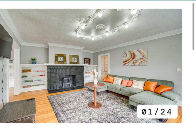 living room - Fully Furnished 3BR/2BA, Sleeps 9, Minutes from Campus - Pool Table and Putt putt patio