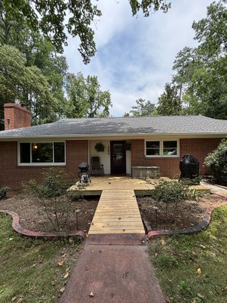 Front of house (deck with ramp access - grill included) - 3Bed/2Ba 1500 sq ft. ranch in Longmeadow, $2,750/mo, all utilities included (Available Nov 1) House