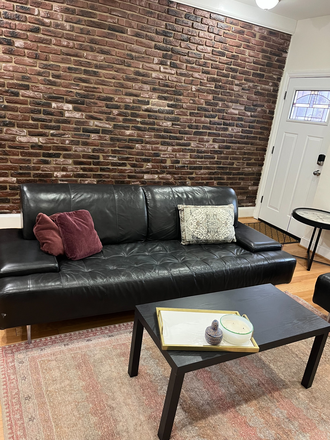 Living Room - Furnished 2 BR/1.5BA Townhouse Near HU Campus