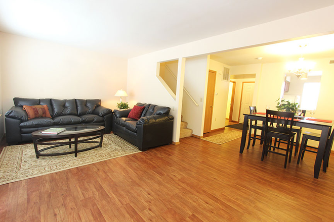 Dining and Living Area - Blue Course Commons - Apartment #308