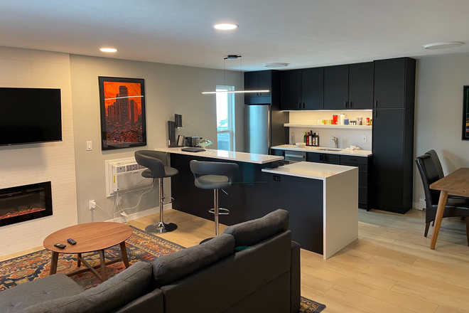 Living Room + Kitchen - Peppertree Condos, off Baseline and Foothills