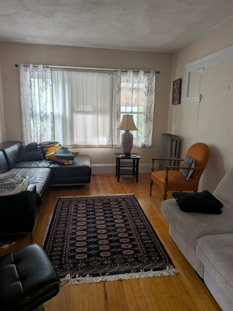 Living room - Large Two-Bedroom Apartment Across from Dilboy Field, close to Tufts & Davis Square