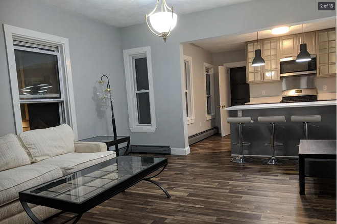 kitchen/living area - Fully furnished bedroom in newly renovated 4 bedroom 2 bathroom apartment